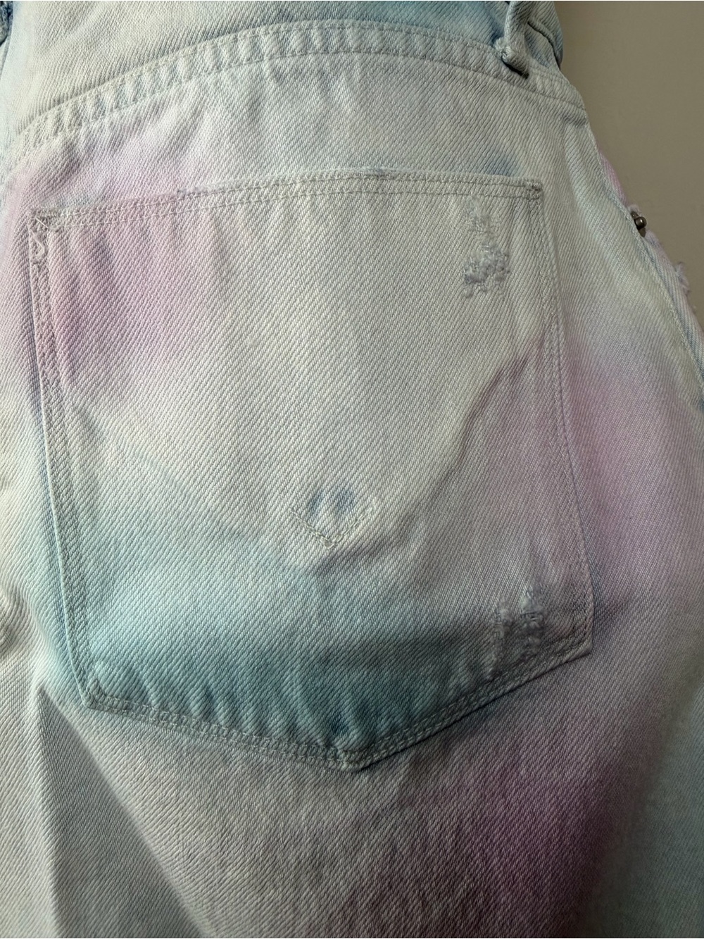 Hudson Jeans The Viper Tie Dye Mini Skirt Size:  30 - Picture 9 of 15